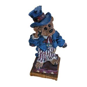 Boyd's Bear The Head Bean Wants You Resin Bearstone Collectable Figurine - EUC